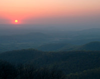 Sunrise over the Blue Ridge