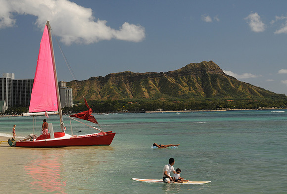 Waikiki Beach, Hawaii