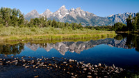 Schwabachers Landing on a calm morning.