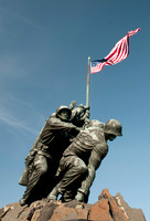 Iwo Jima memorial.