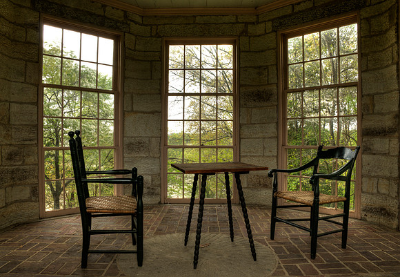 The summer reading room
